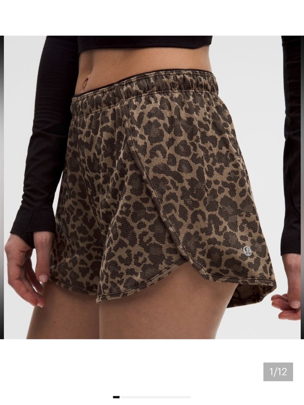 Lululemon Swiftly Mid Rise short size 10